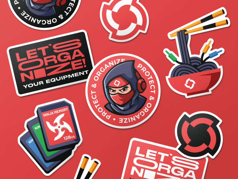 Ninja Stickers Pack 01