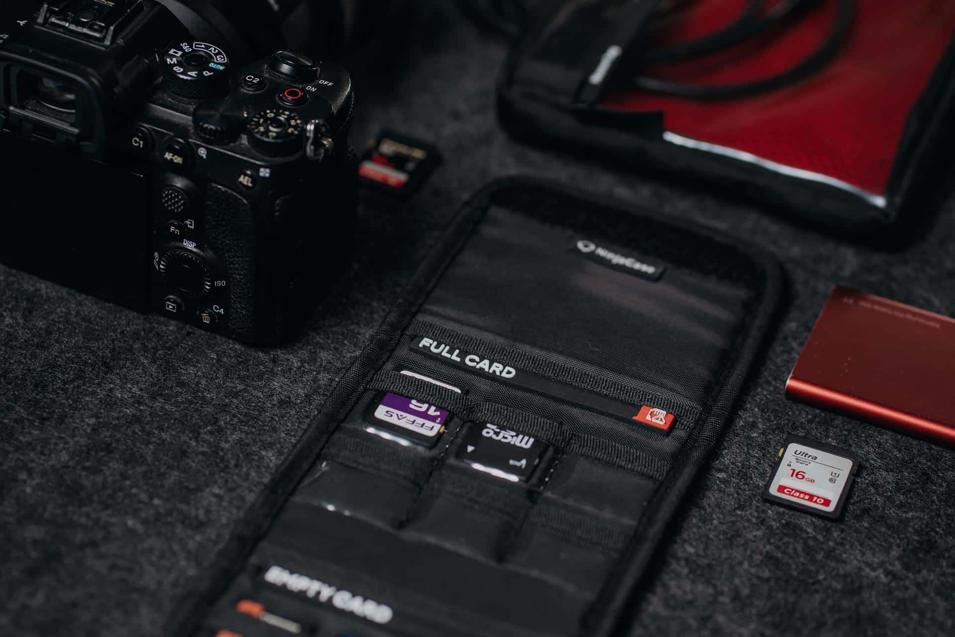Photographer using NinjaCase